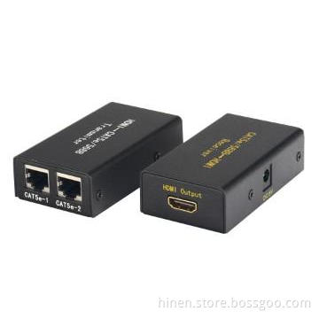 HDMI EXTENDER (By CAT-5e/6 cable) Support 3D all format
